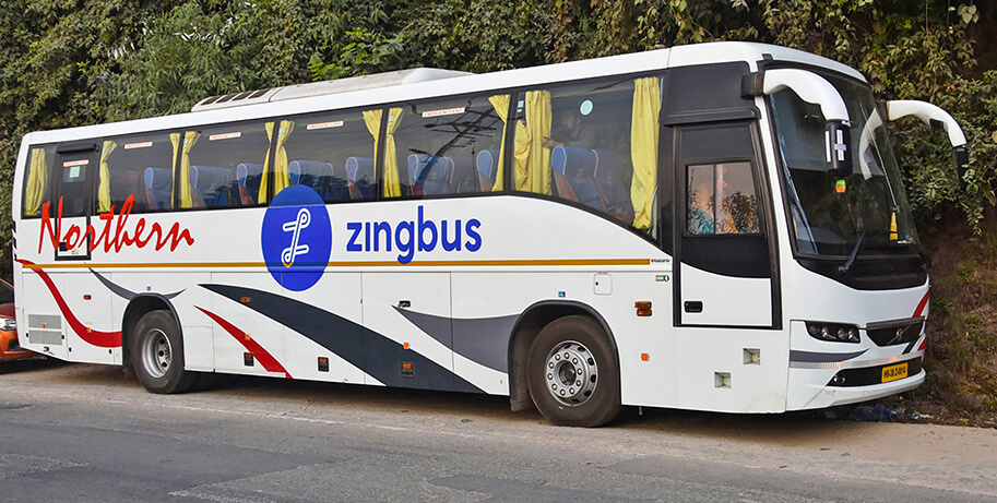 gagan tour and travels or zingbus